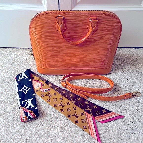 Louis Vuitton Handbags - Louis Vuitton Epi Alma Manderin Crossbody Bag with LV strap